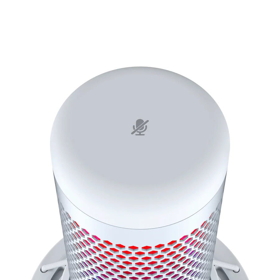 Mikrofon HyperX QuadCast S - bílá
