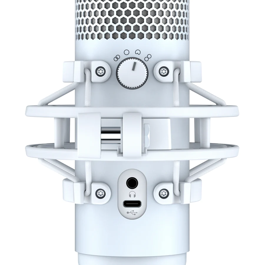 Mikrofon HyperX QuadCast S - bílá